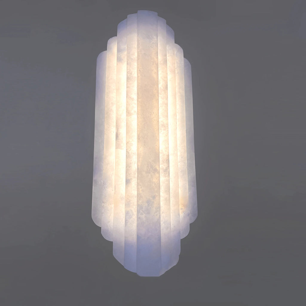Mira Contour Natural Marble Wall Sconce – Vintage – product detail 6