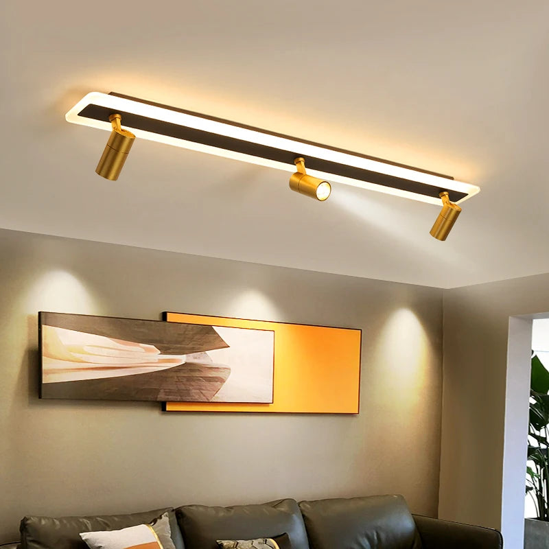Acrylic Ceiling Spotlight – Nordic Modern Smart LED for Gallery, Hallway, Kitchen | Bellara Arc by Evenlyr