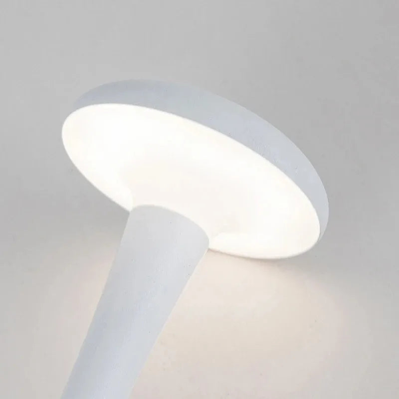 Designer Table Lamp – Modern Minimalist Cordless Rechargeable for Bedside, Hotel Room, Restaurant Table | Thalia Grove by Evenlyr