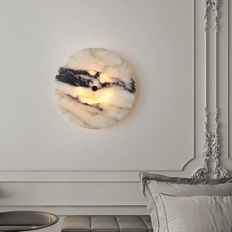 Cyrene Veil Alabaster Wall Sconce – product view 5
