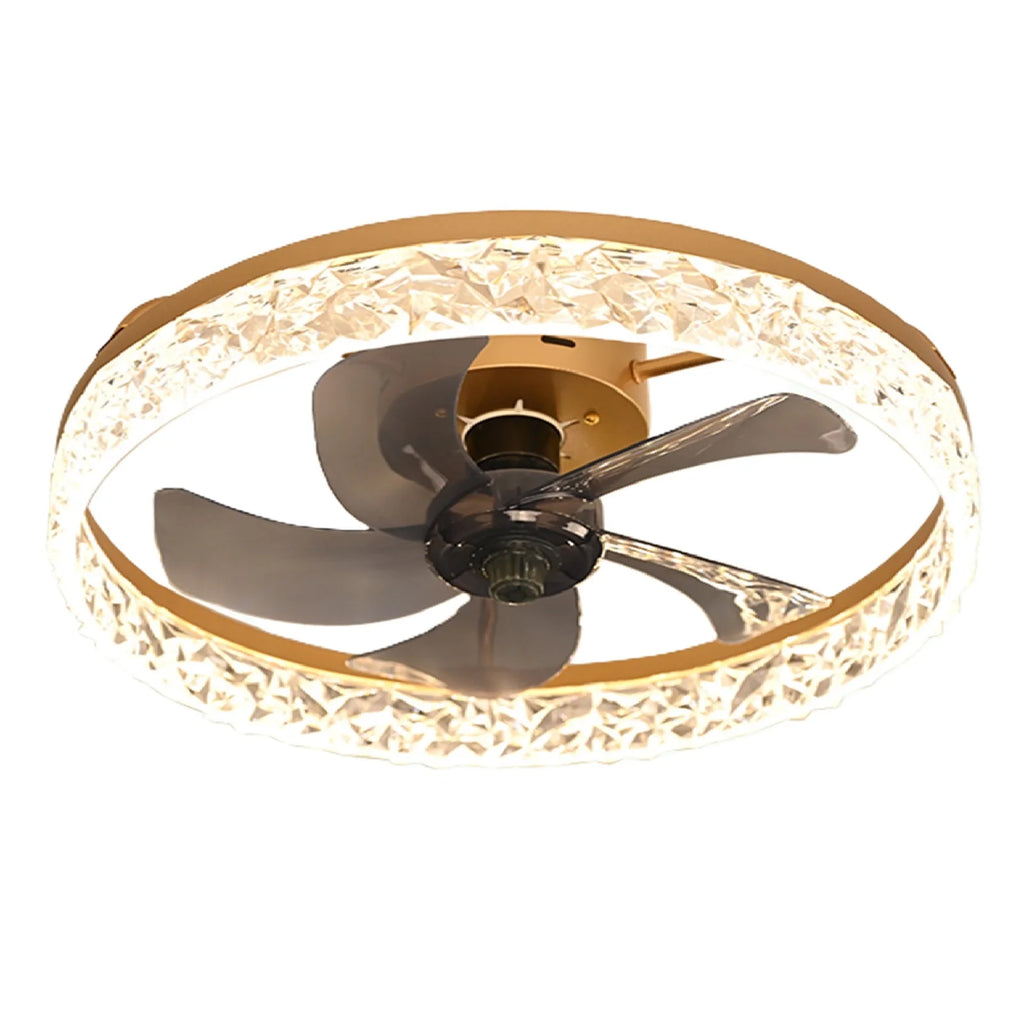 Belluno Low Profile Ceiling Fan with Light for Kitchen – App Control – detail view 8