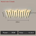 Metal Linear Flush Mount Ceiling Light – Modern LED Linear for Bedroom & Bedside, Living Room | Seren Line by Evenlyr