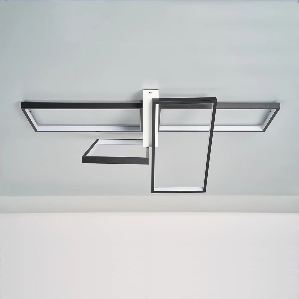 Metal Chandelier – Modern LED for Bedroom & Bedside, Living Room, Dining Room & Kitchen | Alora Contour by Evenlyr