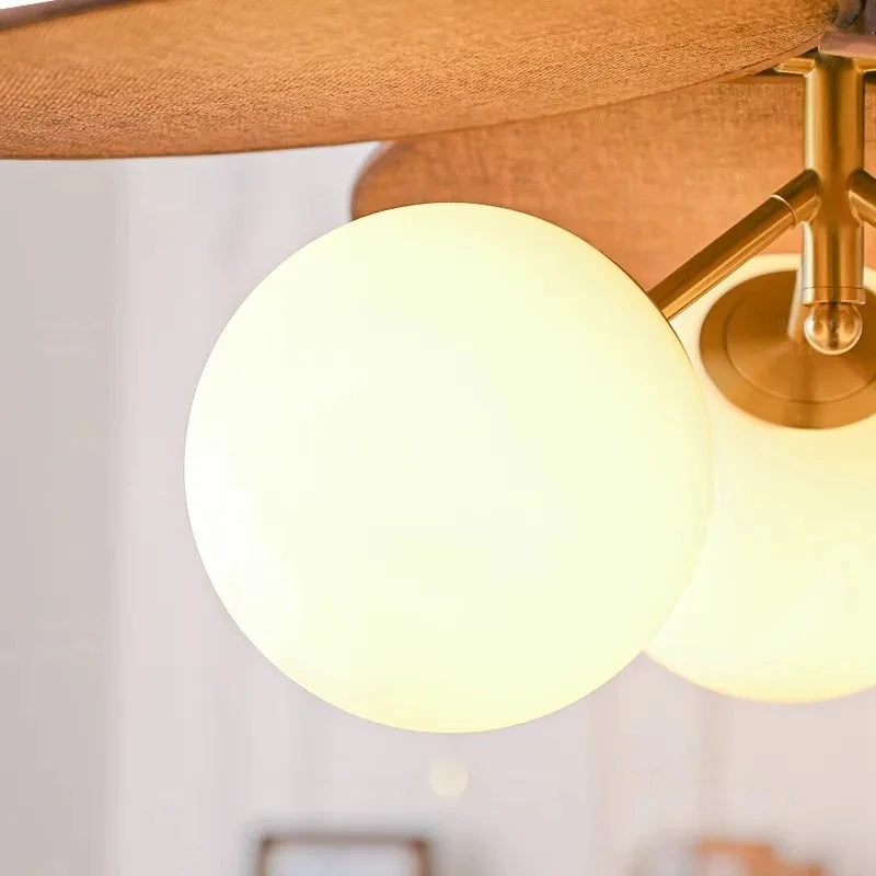 Brielle Arc Glass Pendant Light – product view 6