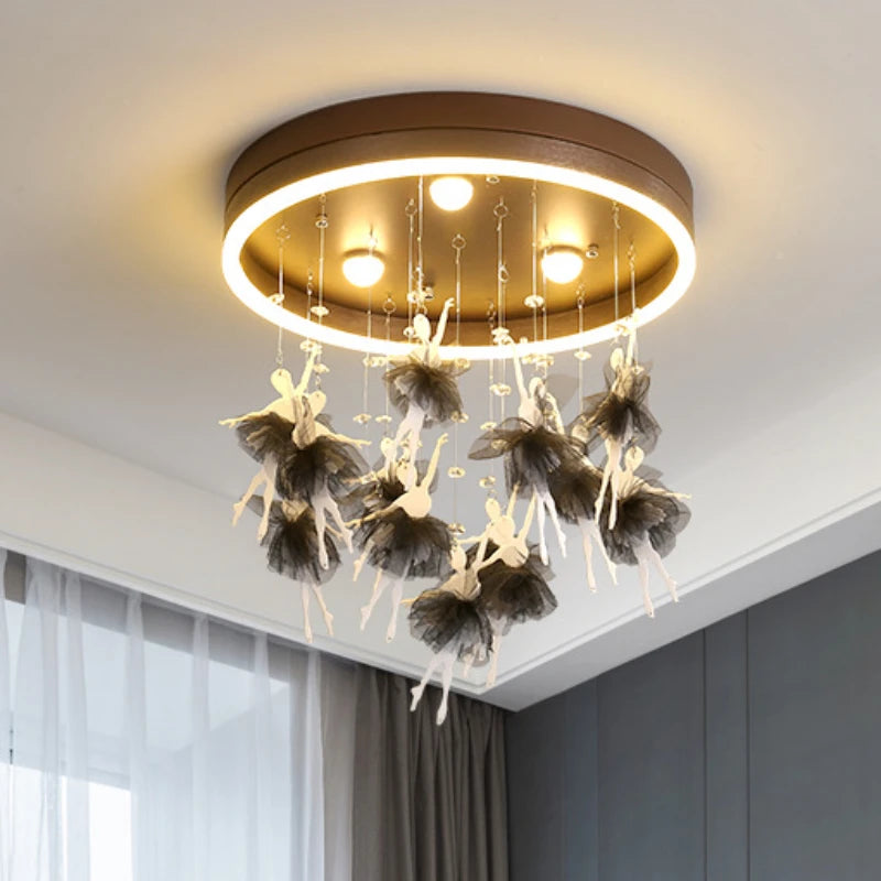 Metal Flush Mount Ceiling Light – Modern Minimalist Smart LED for Bedroom, Kitchen, Dining Room | Vivienne Arc by Evenlyr
