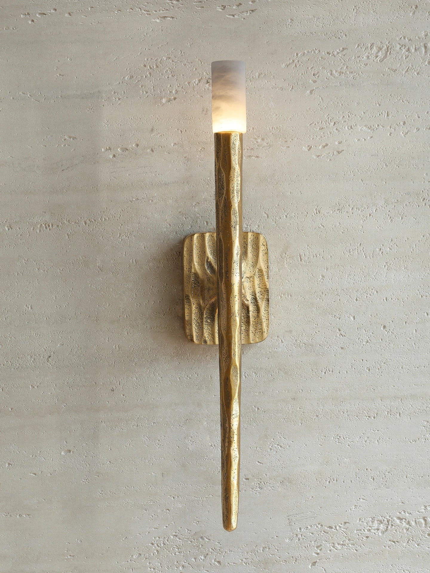 Marble & Copper Wall Sconce – Nordic Modern for Bedroom, Hotel, Dining Room | Vivienne Beam by Evenlyr