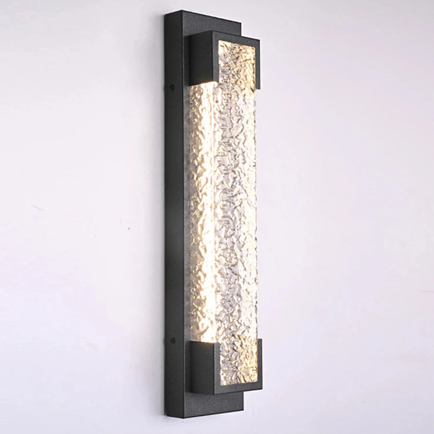 Palermo Stainless Steel Linear Outdoor Wall Light for Exterior Wall – detail view 5