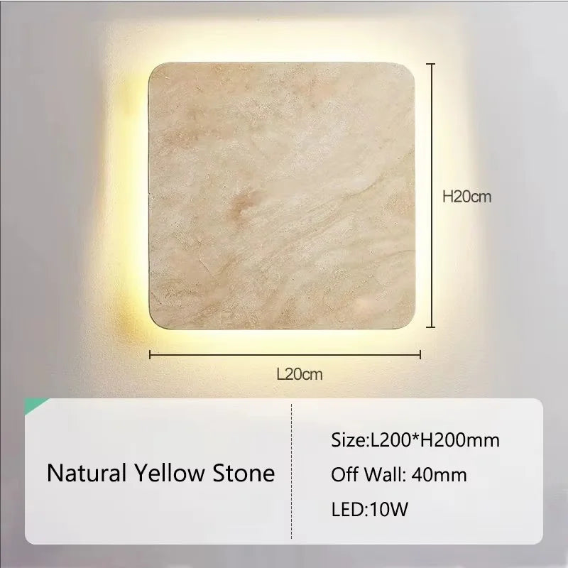 Tivoli Square Stone Outdoor Wall Sconce for Exterior Corridor – IP65 – detail view 8