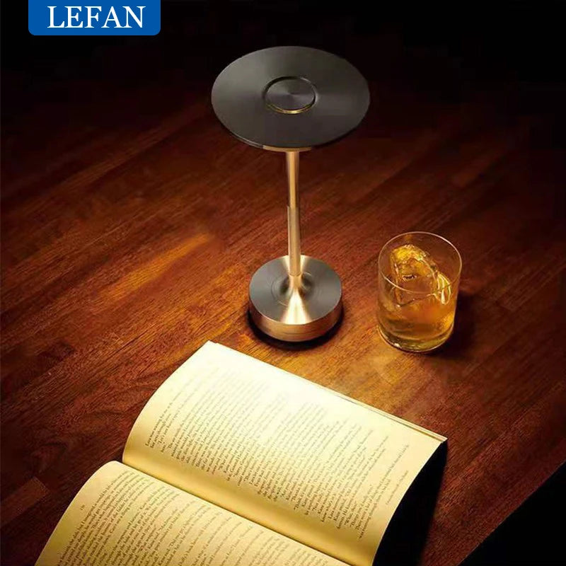 Perrin Contour Rechargeable Metal Floor Lamp – product view 4
