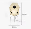 Rice Paper Floor Lamp – Wabi-Sabi Japanese for Living Room, Bedroom, Reading Corner | Mirelle Cascade by Evenlyr