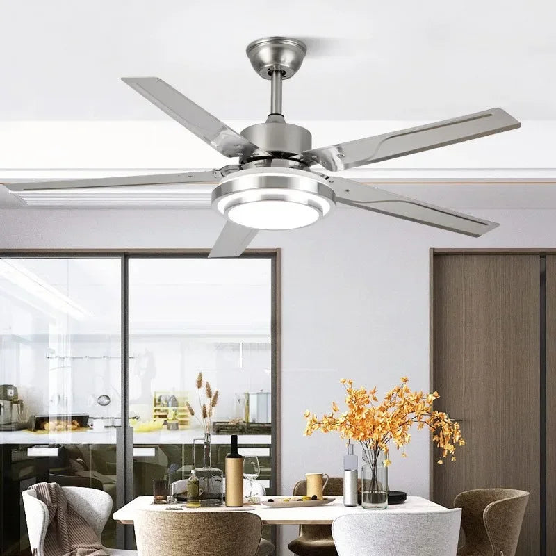 Quintara Remote Control Ceiling Fan with Light for Dining Room – product view