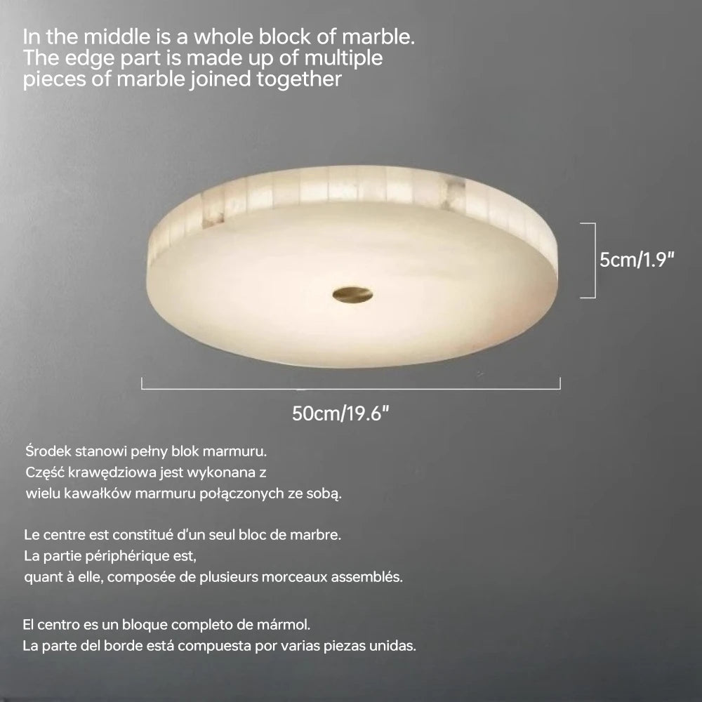 Aveline Contour Sculptural Alabaster Wall Sconce – product view 8