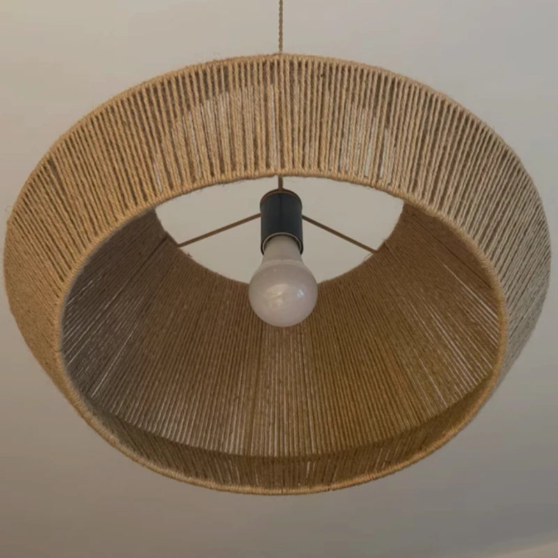 Modern Rattan Pendant Light – detail view 4