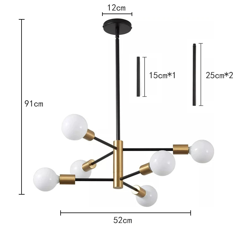 Leonie Arc Aluminum Pendant Light – product view 6