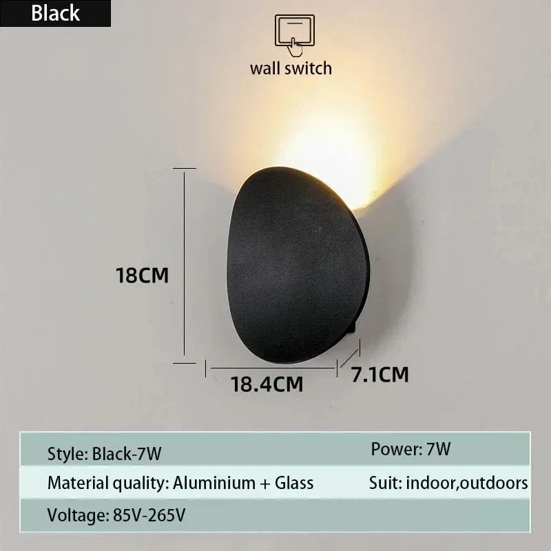 Neroli Luxury Outdoor Wall Light for Villa Exterior – detail view 8