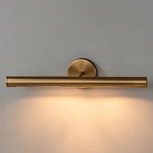 Brass LED Wall Mount Vanity Picture Light Adjustable Head Bathroom Makeup Wall Lamp – product view
