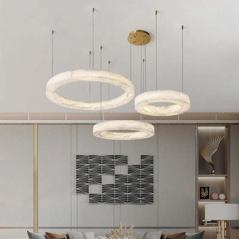 Nero Prism Natural Marble Chandelier – Vintage – product detail 3
