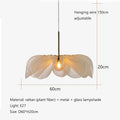 Amaris Arc Fabric Pendant Light – product view 7