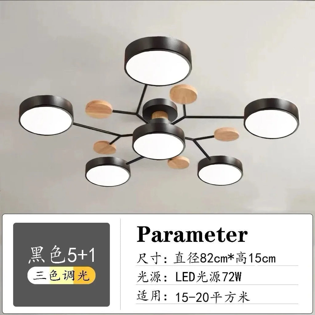 Floris Arc Dimmable Aluminum Chandelier – product view 7