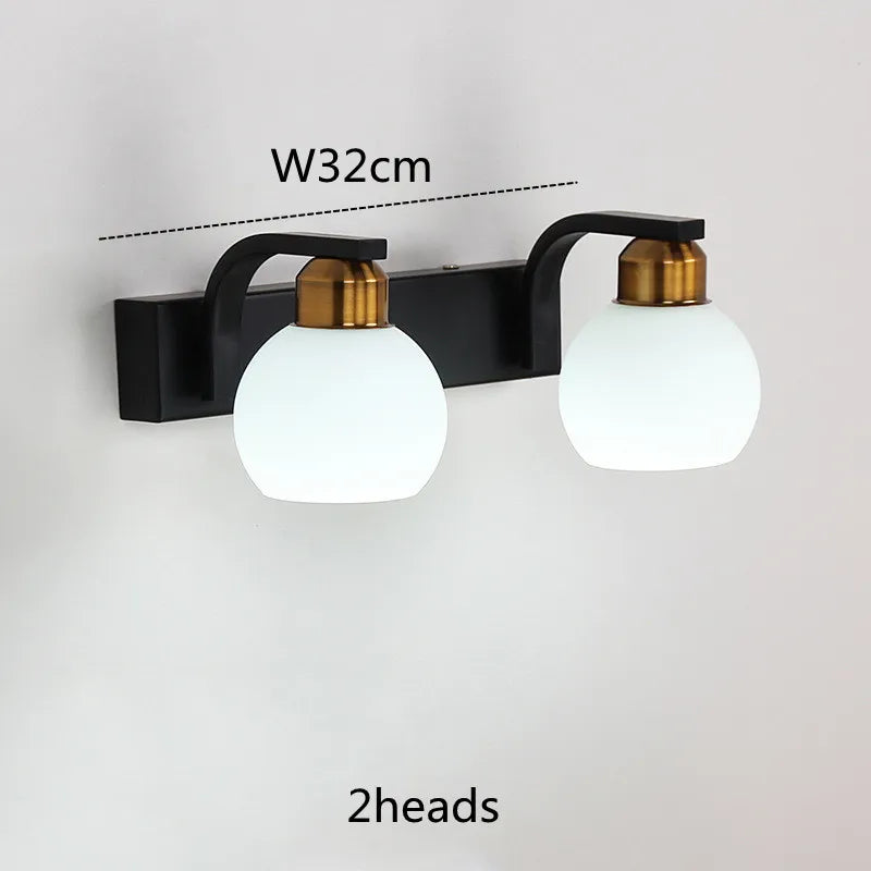 Helios Crystal LED Bathroom Mirror Light for Vanity Area – Stainless Steel