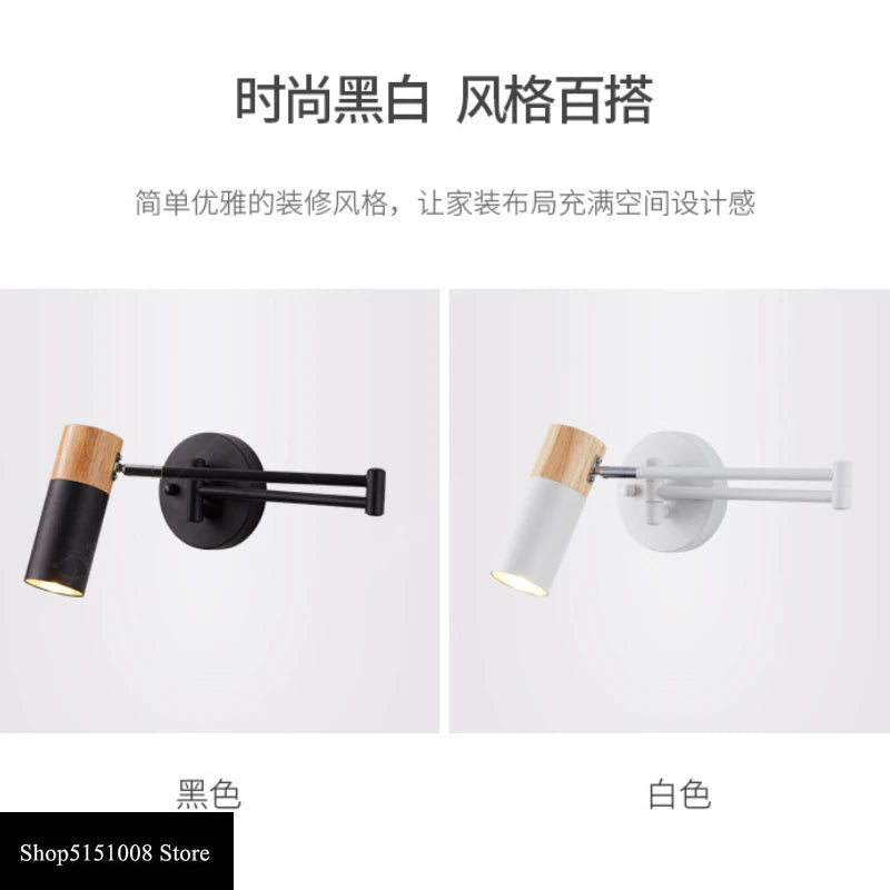 Thalia Arc Swing-Arm Metal Wall Sconce – product view 5