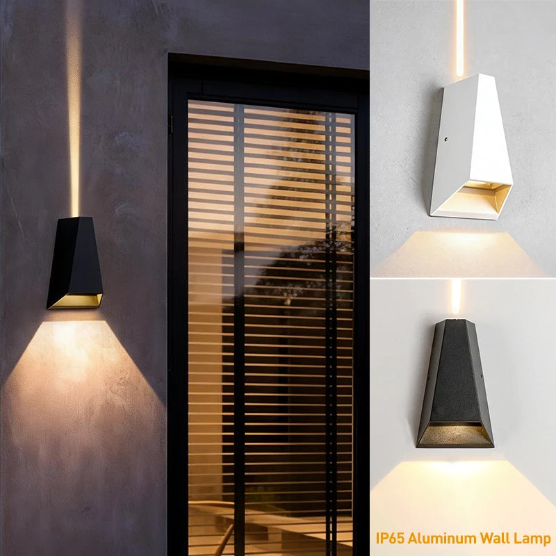 Ravena Aluminum Outdoor Wall Light for Porch – detail view 2