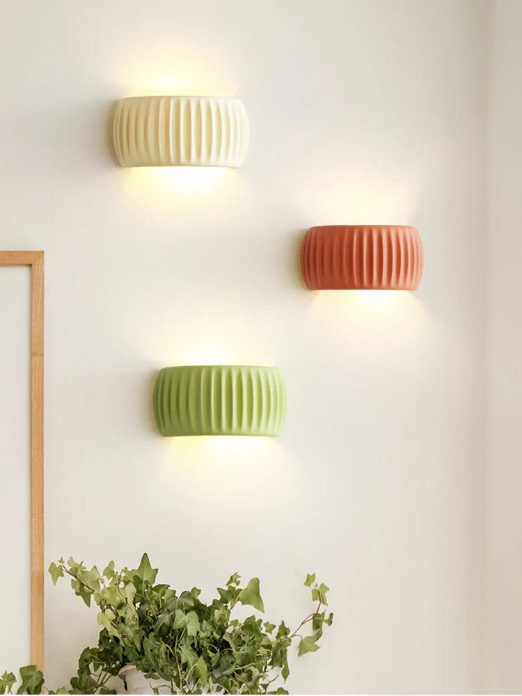 Resin Wall Sconce – Art Deco for Bedroom, Hallway, Living Room | Ophelia Beam by Evenlyr