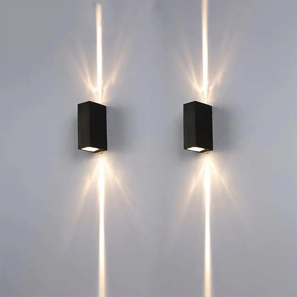 Palermo IP65 Square Beam Wall Sconce for Hotel Corridor – detail view 5