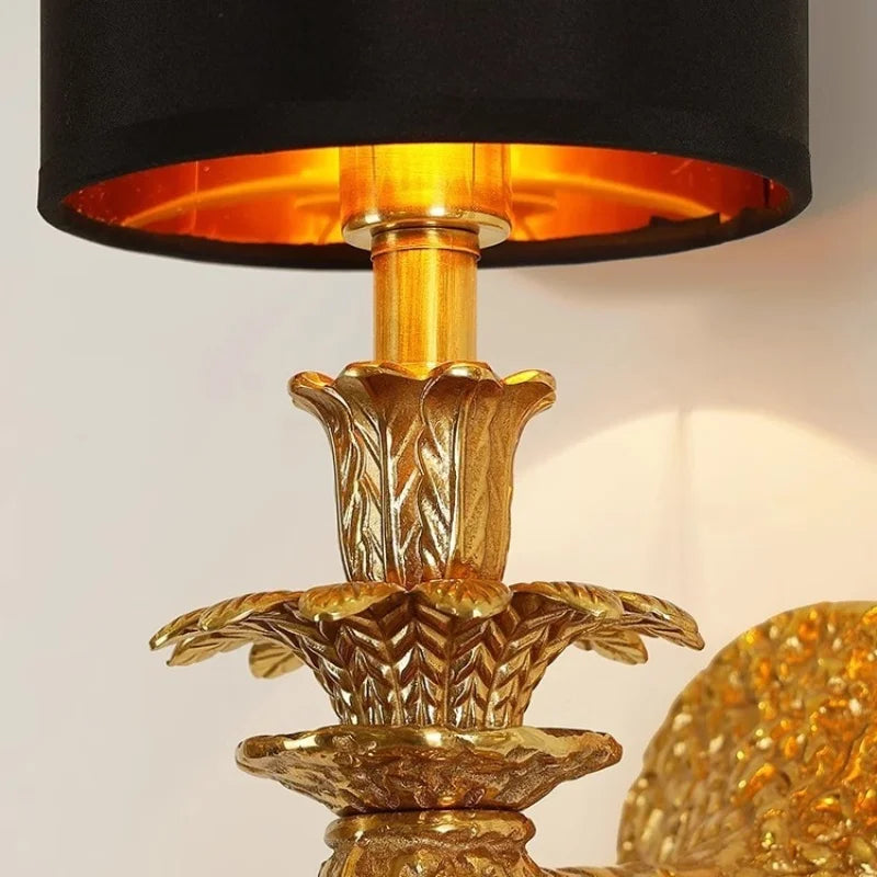 Copper Wall Sconce – European Classic for Bedroom, Living Room, Hallway | Celine Beam by Evenlyr