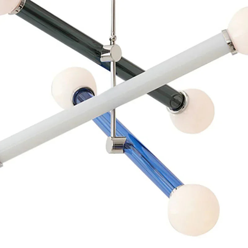 Tala Stone Glass Chandelier – Color-Changing – product detail 5