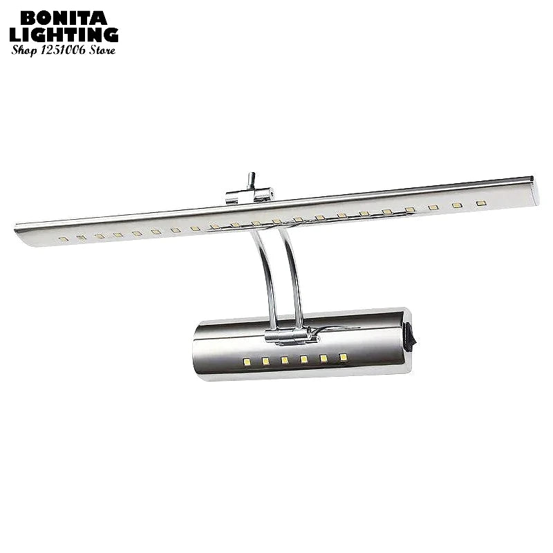Designer Round LED Bathroom Vanity & Mirror Light – Modern Adjustable LED for Bathroom | Selene Halo by Evenlyr
