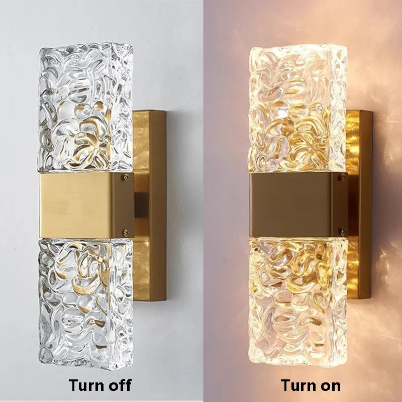 Belluno Crystal Outdoor Wall Light for Porch – Luxury – detail view 3