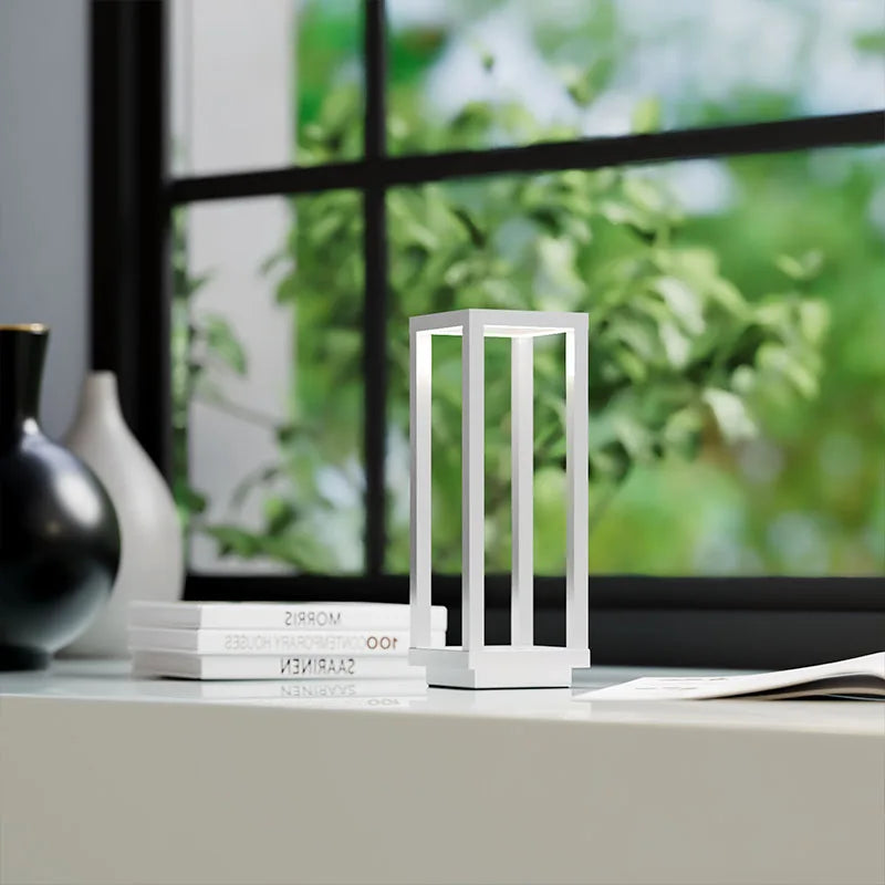 Phaedra Arc Rechargeable Metal Desk Lamp – product view 4