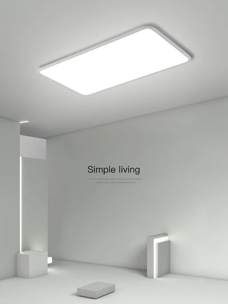 Noemi Halo Aluminum Ceiling Light – Minimalist Aluminum Ceiling Lights for Bedroom