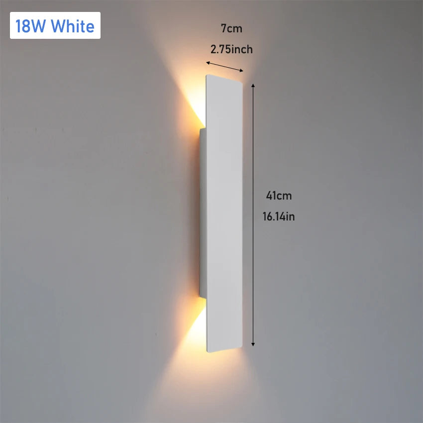 Juniper 18W Up & Down Outdoor Wall Light for Porch – IP65 – detail view 9