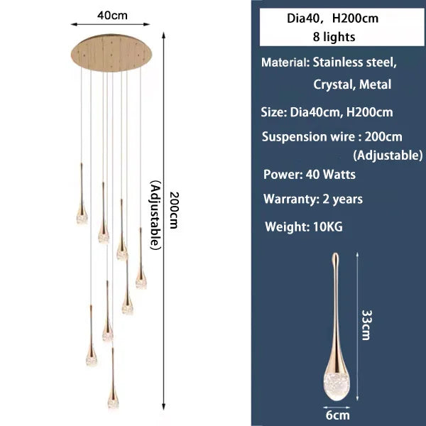 Delia Halo Crystal Chandelier – product view 16