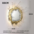 Glass Wall Sconce – Modern for Bathroom, Bedroom & Bedside, Living Room | Calista Dome by Evenlyr