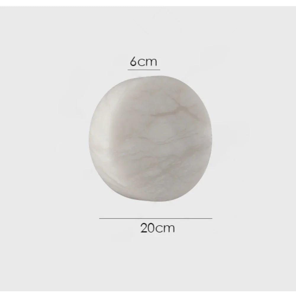 Elowen Halo Marble Wall Sconce – product view 7