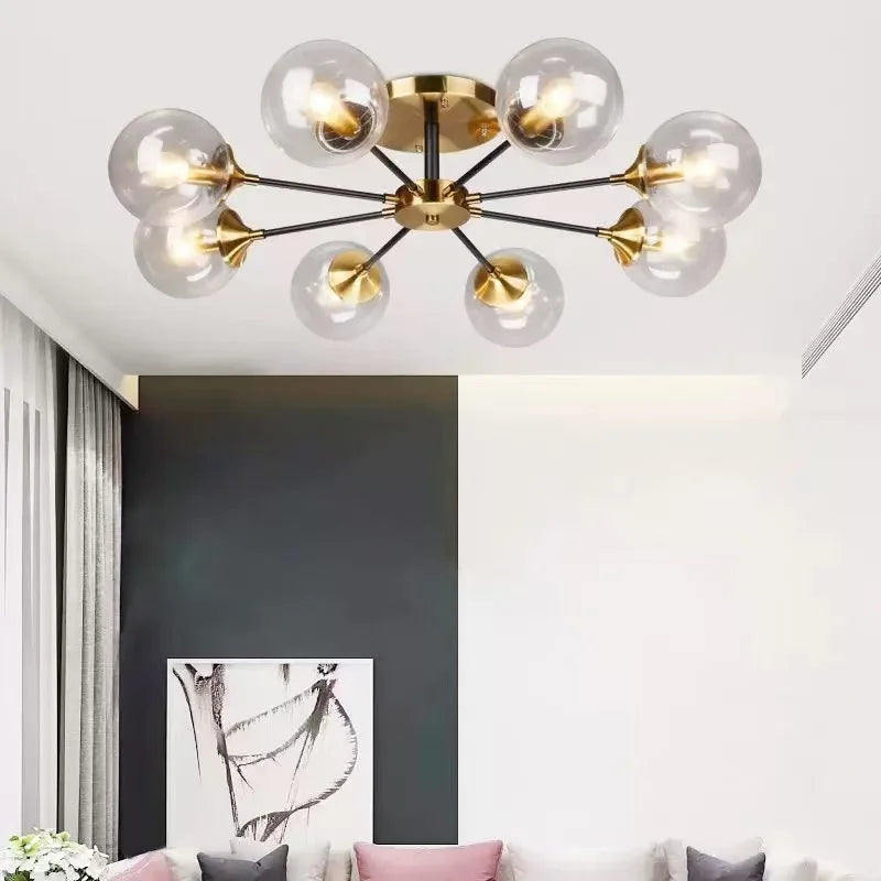 Glass Pendant Light – Modern LED for Bedroom & Bedside, Restaurant & Café | Virelle Crest by Evenlyr