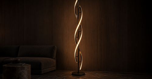 Eden Haven Dimmable LED Floor Lamp luxury lifestyle landscape