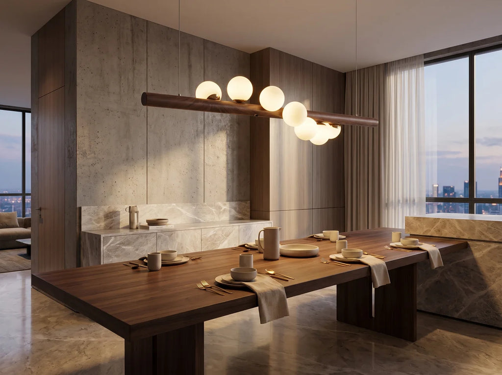 Onda Axis Wood Pendant Light – Dimmable – product detail 15