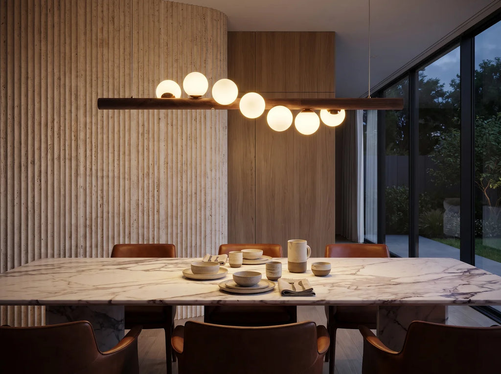 Onda Axis Wood Pendant Light – Dimmable – product detail 2
