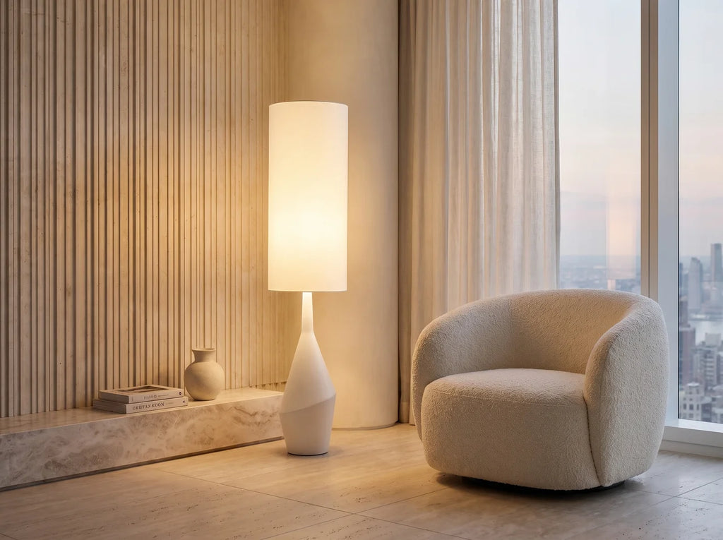 Nero Prism Fabric Floor Lamp – Wabi-Sabi – product detail 6
