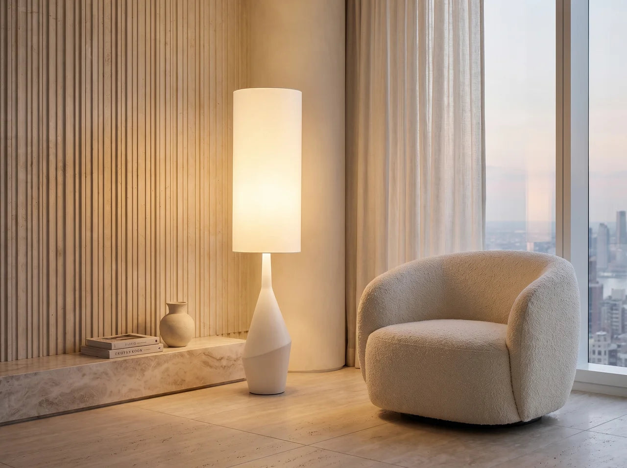 Nero Prism Fabric Floor Lamp – Wabi-Sabi – product detail 6
