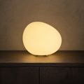 Vela Pillar Dimmable Acrylic Table Lamp in a brighter premium lifestyle interior