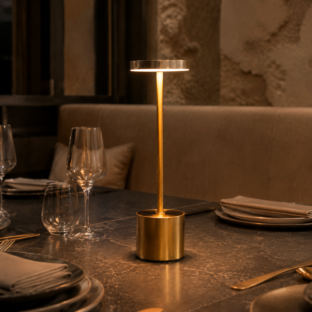 Vita Cordless Rechargeable Table Lamp in an additional premium lifestyle setting